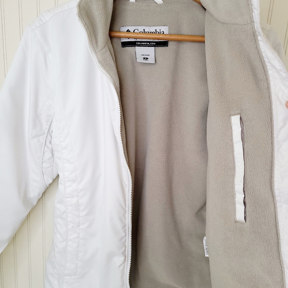 Columbia White soft shell jacket! - Picture 4 of 8